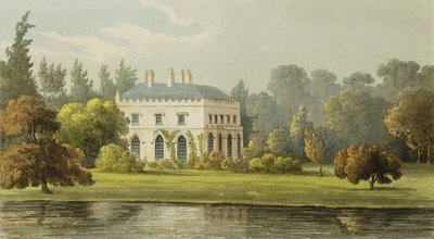 Elvills ، Englefield Green ، من `` مستودع الفنون &39;&39; لأكرمان ، 1827 بواسطة فريدريك ويلتون ليتشفيلد ستوكديل